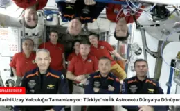 Tarihi Uzay Yolculuğu Tamamlanıyor: Türkiye’nin İlk Astronotu Dünya’ya Dönüyor