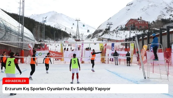 Erzurum Kış Sporları Oyunları’na Ev Sahipliği Yapıyor