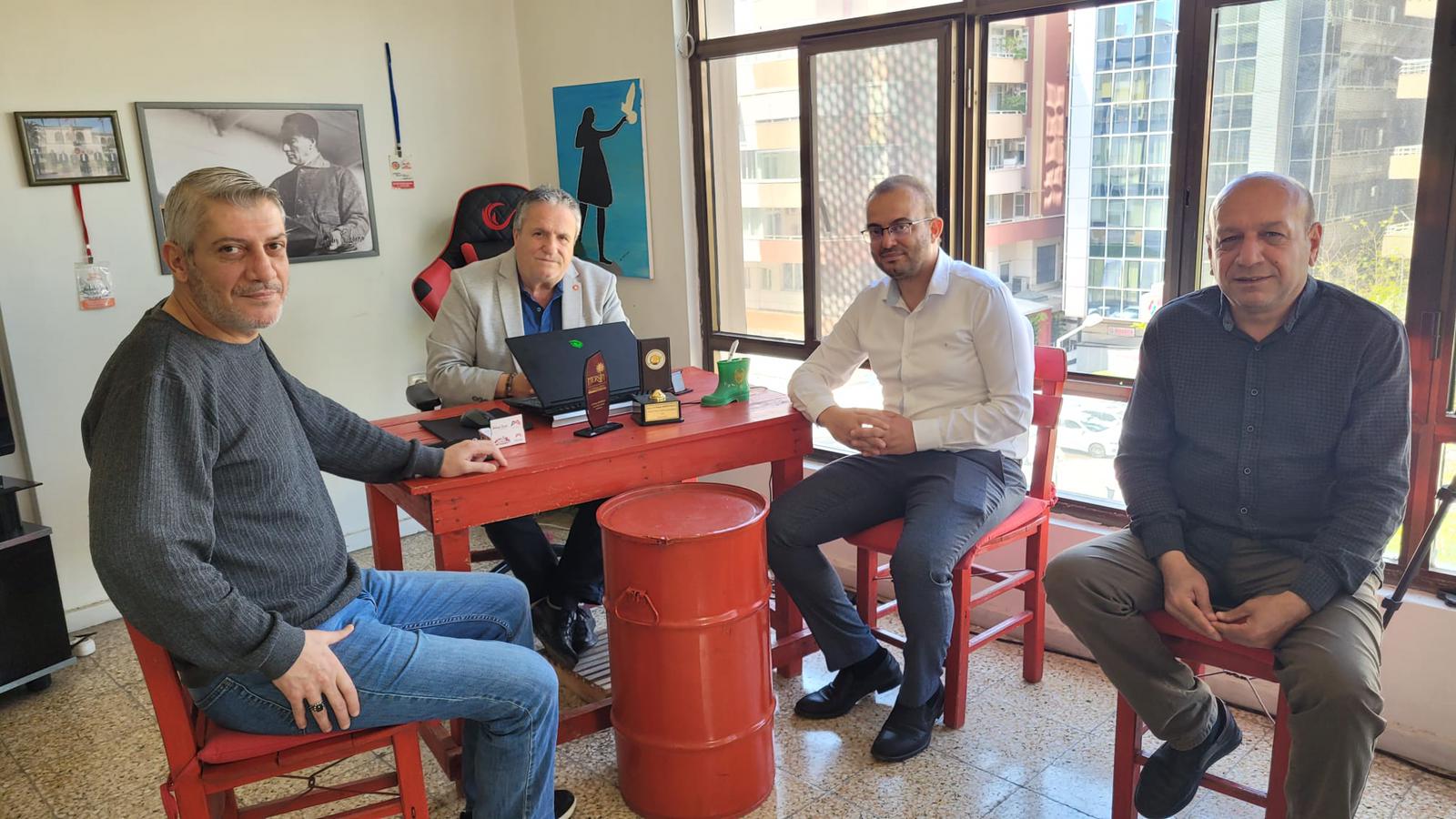 İletişimciler MEİGDER’i ziyaret etti