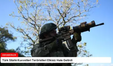 Türk Silahlı Kuvvetleri Teröristleri Etkisiz Hale Getirdi