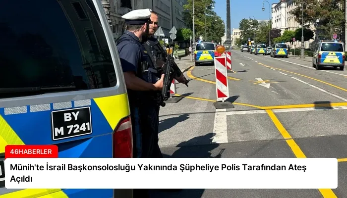 Münih’te İsrail Başkonsolosluğu Yakınında Şüpheliye Polis Tarafından Ateş Açıldı