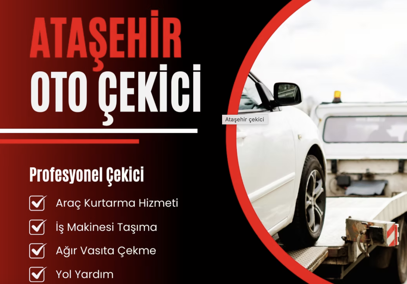 Yolda Kalanlar İçin Kurtarıcı İstanbul’da 7/24 Oto Çekici