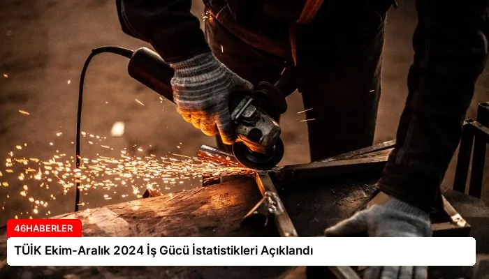 TÜİK Ekim-Aralık 2024 İş Gücü İstatistikleri Açıklandı