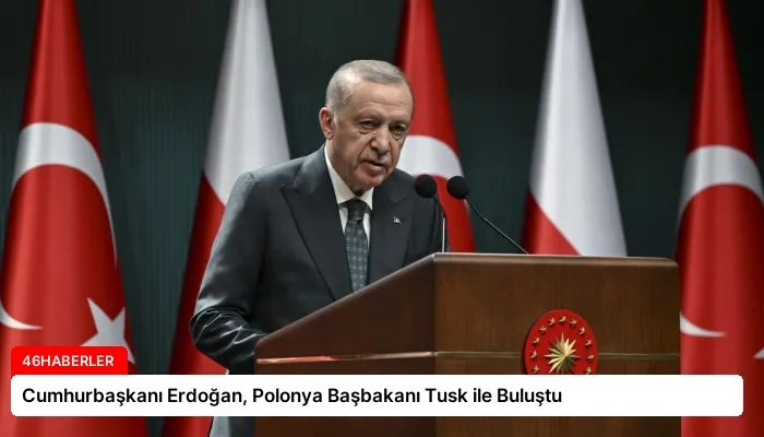 Cumhurbaşkanı Erdoğan, Polonya Başbakanı Tusk ile Buluştu