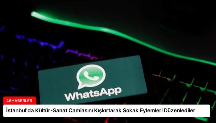 İstanbul’da Kültür-Sanat Camiasını Kışkırtarak Sokak Eylemleri Düzenlediler