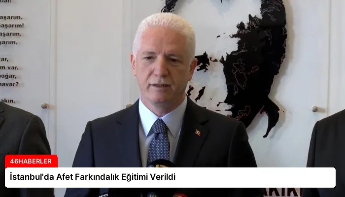 İstanbul’da Afet Farkındalık Eğitimi Verildi