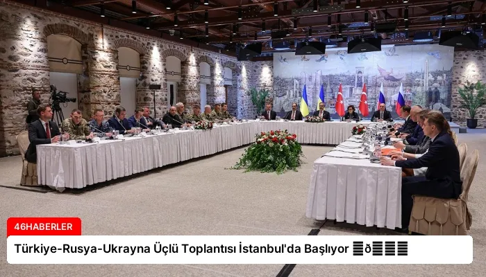 Türkiye-Rusya-Ukrayna Üçlü Toplantısı İstanbul’da Başlıyor ⏬👇