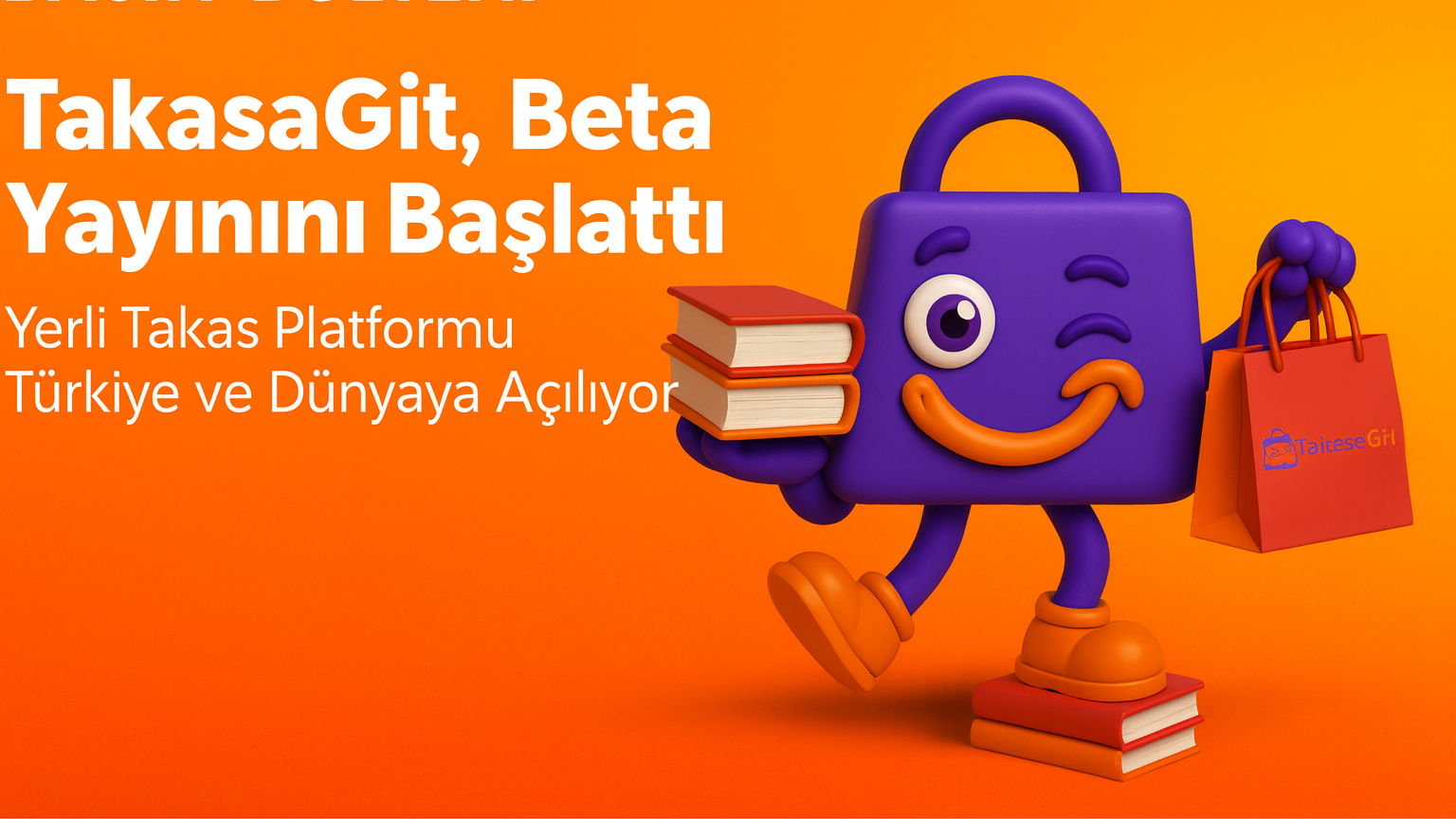 TakasaGit.com.tr , Beta Yayınını Başlattı: Yerli Takas Platformu Türkiye ve Dünyaya Açılıyor