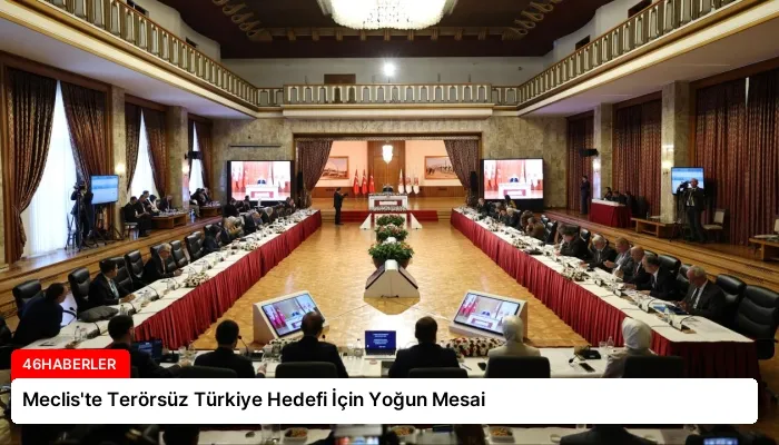 Meclis’te Terörsüz Türkiye Hedefi İçin Yoğun Mesai