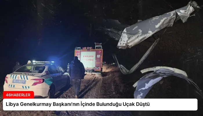 Libya Genelkurmay Başkanı’nın İçinde Bulunduğu Uçak Düştü
