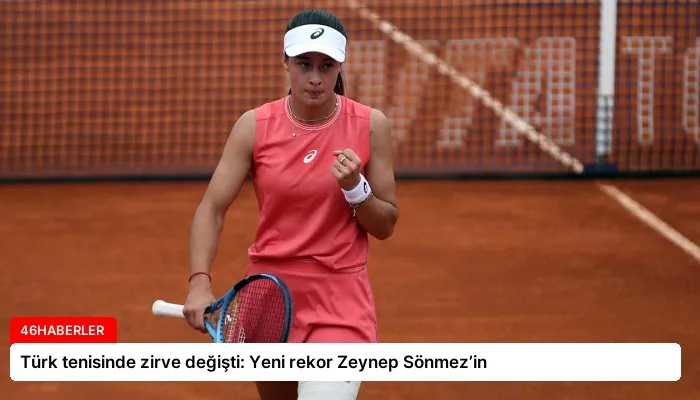 Türk tenisinde zirve değişti: Yeni rekor Zeynep Sönmez’in