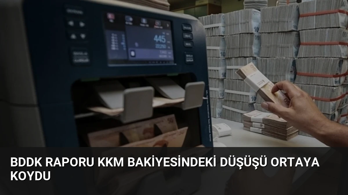 BDDK Raporu KKM Bakiyesindeki Düşüşü Ortaya Koydu