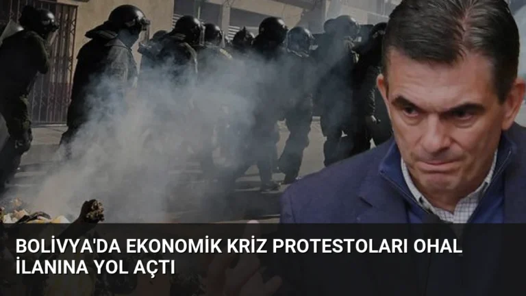 Bolivya’da Ekonomik Kriz Protestoları OHAL İlanına Yol Açtı