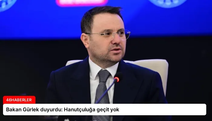 Bakan Gürlek duyurdu: Hanutçuluğa geçit yok