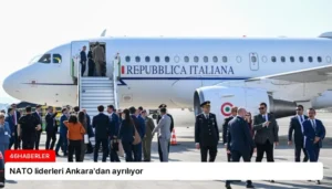 NATO liderleri Ankara’dan ayrılıyor