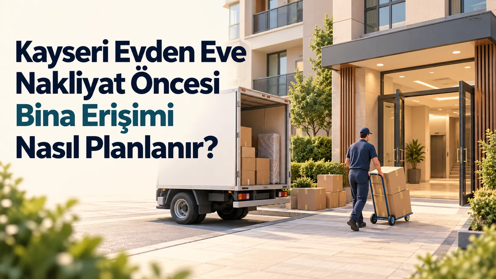 Kayseri Evden Eve Nakliyat Öncesi Bina Erişimi Nasıl Planlanır?
